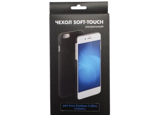 Чехол soft-touch для Asus Zenfone 3 Ultra (ZU680KL) DF aSlim-18