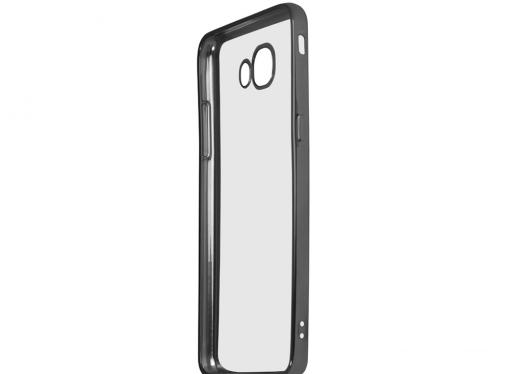 Силиконовый чехол с рамкой для Samsung Galaxy J5 Prime/ On5 (2016) DF sCase-37 (black)