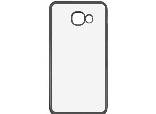 Силиконовый чехол с рамкой для Samsung Galaxy J5 Prime/ On5 (2016) DF sCase-37 (black)