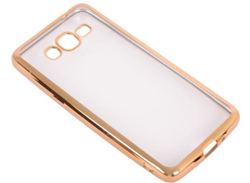 Силиконовый чехол с рамкой для Samsung Galaxy J2 Prime/Grand Prime (2016) DF sCase-36 (gold)