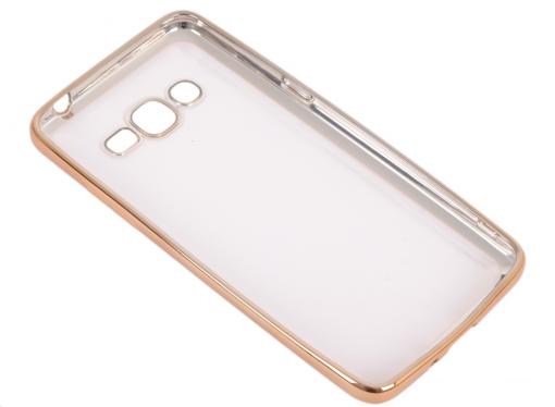 Силиконовый чехол с рамкой для Samsung Galaxy J2 Prime/Grand Prime (2016) DF sCase-36 (gold)