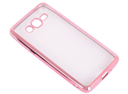 Силиконовый чехол с рамкой для Samsung Galaxy J2 Prime/Grand Prime (2016) DF sCase-36 (rose gold)