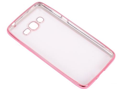 Силиконовый чехол с рамкой для Samsung Galaxy J2 Prime/Grand Prime (2016) DF sCase-36 (rose gold)