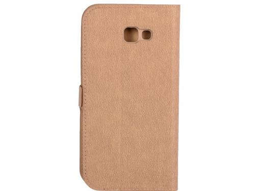 Чехол с флипом для Samsung Galaxy A7 (2017) DF sFlip-15 (gold)