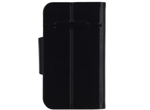 Чехол-книжка универсальный 3.5''-4.3'' Deppa 87000 Wallet Fold S Black флип, полиуретан