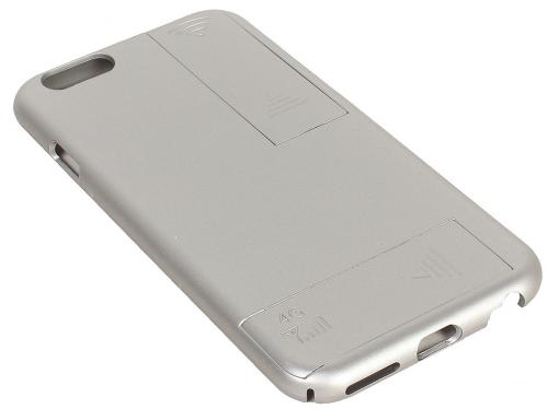 Чехол с дополнительными антеннами Gmini GM-AC-IP6SR, для iPhone 6/6S, для улучшения качества 4G и Wi-Fi сигнала, Серебристый
