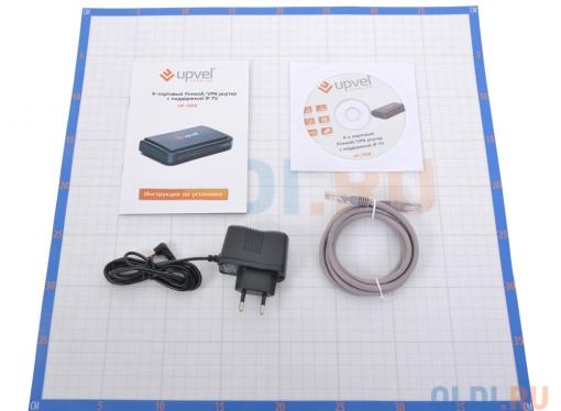 Маршрутизатор UPVEL UR-305B 4-х портовый Firewall VPN-роутер с поддержкой IP-TV
