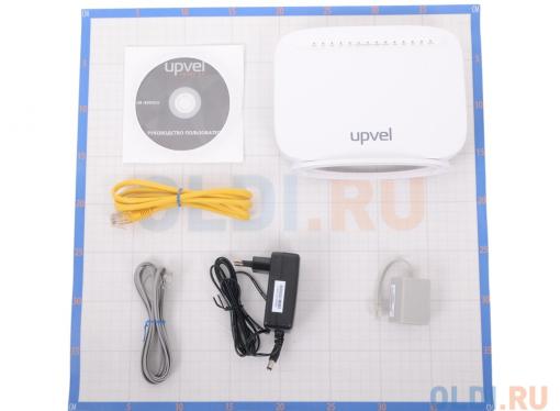 Маршрутизатор UPVEL UR-835VCU 3G/LTE/Ethernet/VDSL2/ADSL2+ двухдиапазонный гигабитный 1600 Мбит/с Wi-Fi роутер 802.11ac, IP-TV, 2 х USB, 5 внтр. ант. по 3 дБи, SAMBA, FTP (VDSL/ADSL сплит?