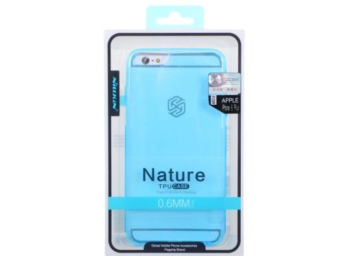 Накладка Nillkin Nature TPU case для Iphone 6 Plus (Цвет-синий), T-N-Iphone6P-018