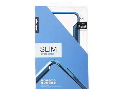 Бампер Nillkin Armor-Border series для Apple iPhone 6 (Цвет-синий), T-N-iPhone6-017