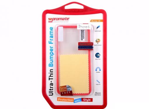 Накладка для iPhone 6 Promate Bump-i6 красный