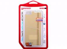 Накладка для iPhone 6 Plus Promate Slit-i6P кремовый