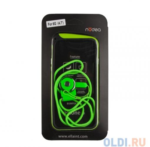 Бампер для iPhone 6/6s NODEA со шнурком (зеленый) R0007140