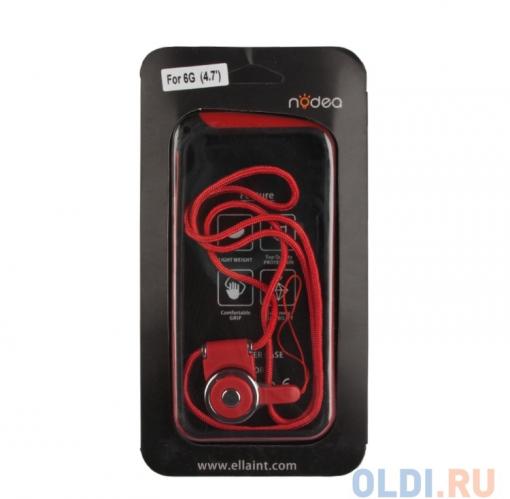 Бампер для iPhone 6/6s NODEA со шнурком (красный) R0007137