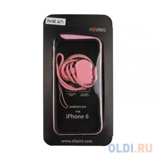 Бампер для iPhone 6/6s NODEA со шнурком (розовый) R0007132