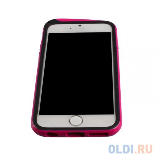Бампер для iPhone 6/6s NODEA со шнурком (темно-розовый) R0007133