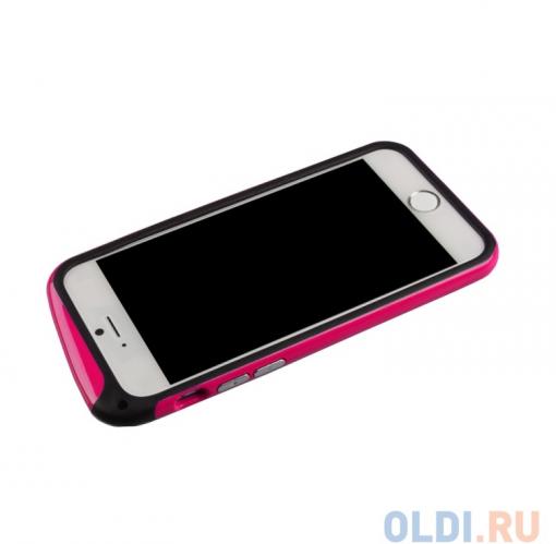 Бампер для iPhone 6/6s NODEA со шнурком (темно-розовый) R0007133
