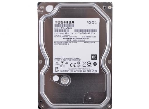 Жесткий диск 500Gb Toshiba DT01ACA050 SATA III [7200rpm, 32Mb]