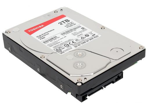Жесткий диск 2Tb Toshiba HDWD120UZSVA P300 7200rpm , SATA III, 64Mb 3.5