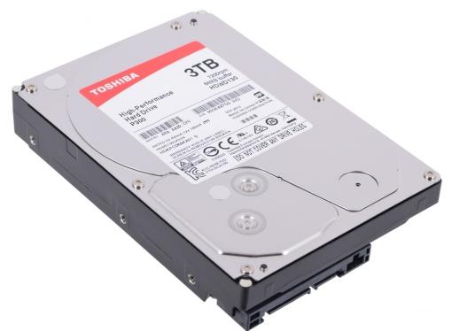 Жесткий диск 3Tb Toshiba P300 HDWD130UZSVA High-Performance SATA III (3,5