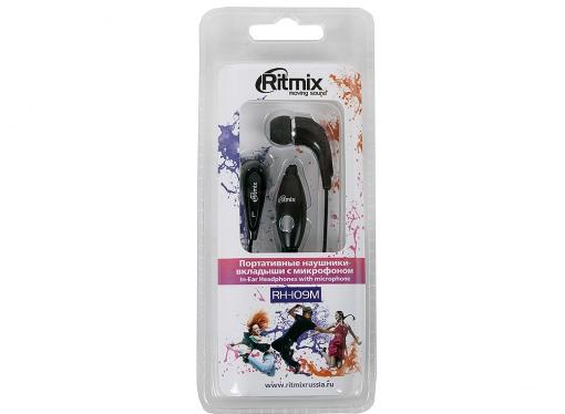 Гарнитура Ritmix RH-109M Black