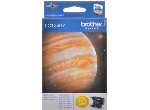 Картридж струйный Brother LC1240Y