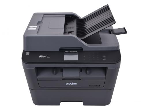 МФУ лазерное Brother MFC-L2740DWR, лазерный, принтер/ сканер/ копир/ факс, A4, 30стр/мин, дуплекс, ADF, двухст. однопр. сканер, 64Мб, USB, LAN, WiFi