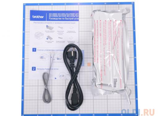 МФУ лазерное Brother MFC-L2700DNR принтер/ сканер/ копир/ факс, A4, 24стр/мин, дуплекс, ADF, 32Мб, USB, LAN