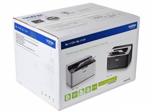 Принтер лазерный Brother HL-1112R, A4, 20стр/мин, USB