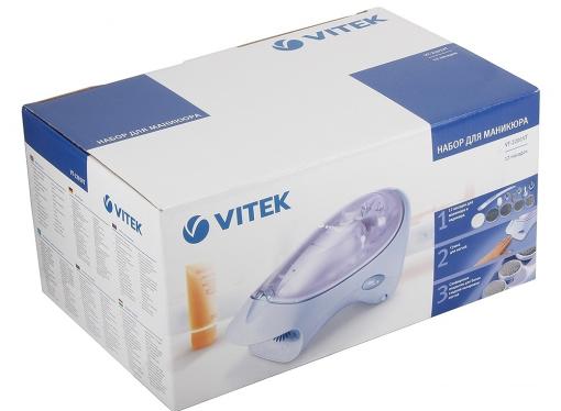 Маникюрный набор VITEK VT-2201(VT)  (12 насад,сушка)