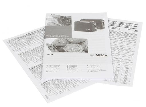 Тостер электрический Bosch TAT3A011