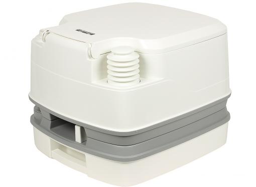 Биотуалет Thetford Porta Potti Qube 145 Grey (цвет серый, нижний бак 12л, верхний 15л, размер 33х38,3х42,7см, гофро-помпа, вес 3,6кг
