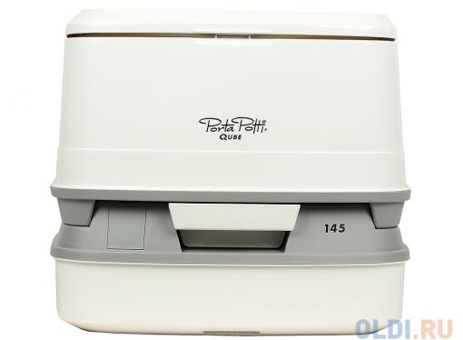 Биотуалет Thetford Porta Potti Qube 145 Grey (цвет серый, нижний бак 12л, верхний 15л, размер 33х38,3х42,7см, гофро-помпа, вес 3,6кг