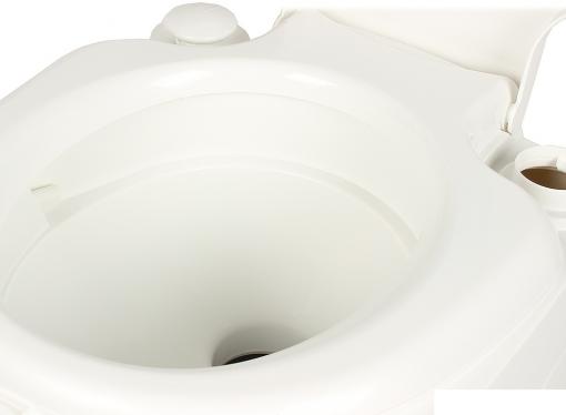 Биотуалет Thetford Porta Potti Qube 145 Grey (цвет серый, нижний бак 12л, верхний 15л, размер 33х38,3х42,7см, гофро-помпа, вес 3,6кг