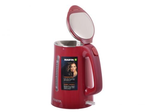 Чайник электрический MARTA MT-1065 бургунди