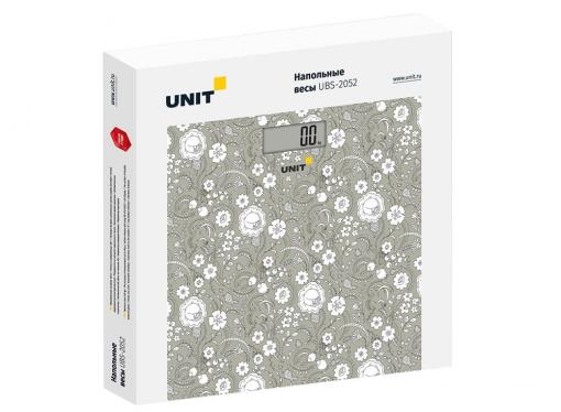 Электронные напольные весы UNIT UBS-2052 Темно-Серый