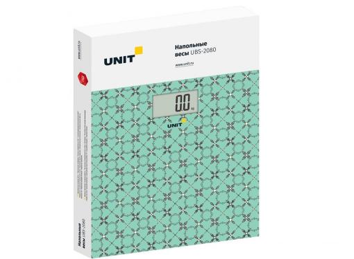 Электронные напольные весы UNIT UBS-2080 Морская волна