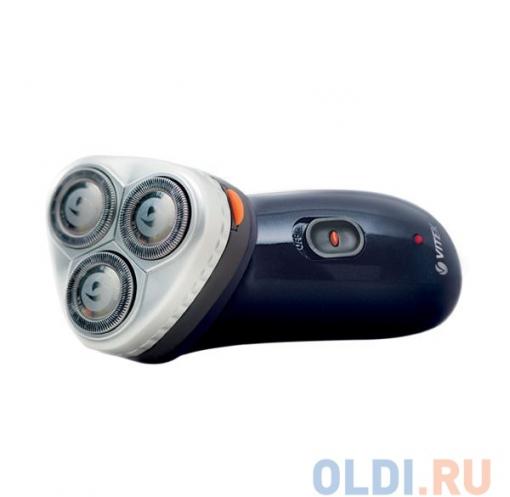 Электробритва VITEK VT-1373 (B) (в\непр.,аккум, сумка)