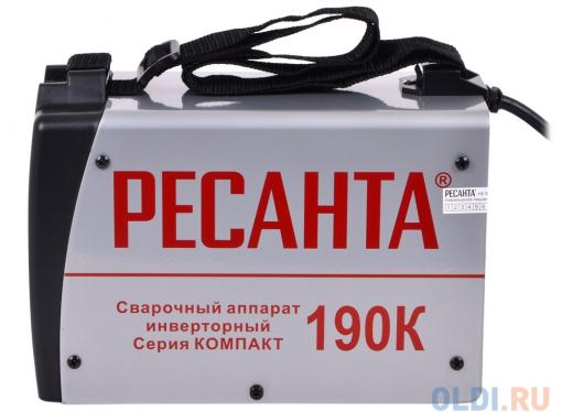Сварочный аппарат РЕСАНТА САИ-190К(компакт) инверторный