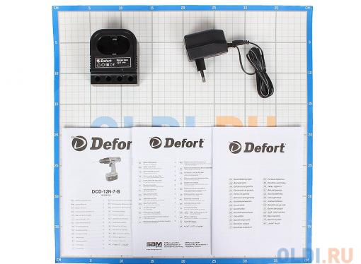 Аккумуляторный шуруповерт Defort DCD-12N-7-B