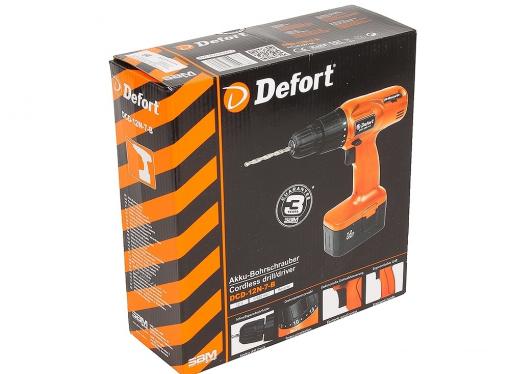 Аккумуляторный шуруповерт Defort DCD-12N-7-B