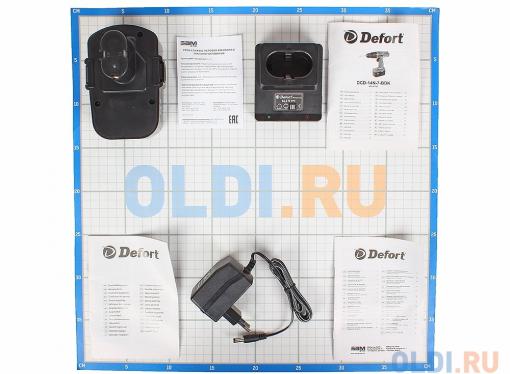 Аккумуляторный шуруповерт Defort DCD-14N-7-BDK
