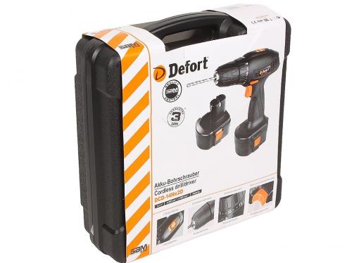 Аккумуляторный шуруповерт Defort DCD-14Nx2D