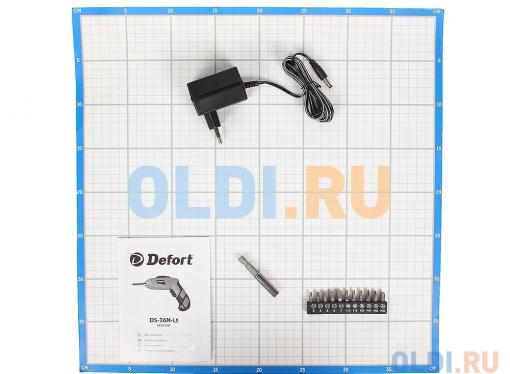 Аккумуляторная отвертка Defort DS-36N-Lt