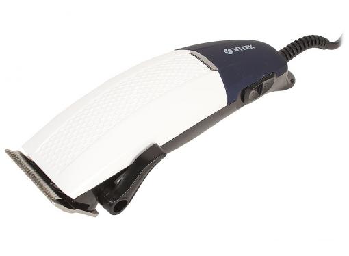 Машинка для стрижки волос Vitek VT-2516 W белый синий