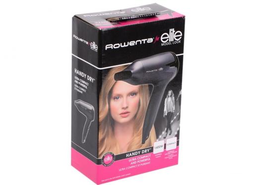 Фен Rowenta CV1312FO 1400Вт чёрный