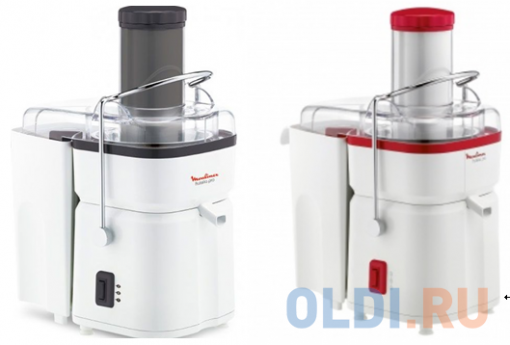 Соковыжималка Moulinex JU450139 700 Вт белый красный