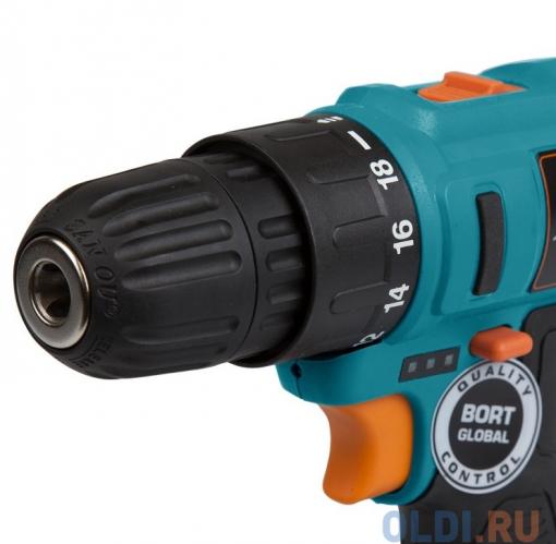 Аккумуляторный шуруповерт Bort BAB-18Ux2Li-FDK