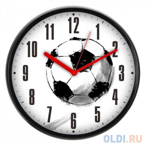 Часы настенные BURO WallC-R29P/football