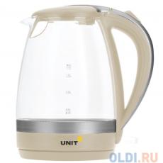 Чайник электрический UNIT UEK-254 Бежевый
